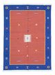 Modern kilim Mattan 200x140cm - Ullmatta