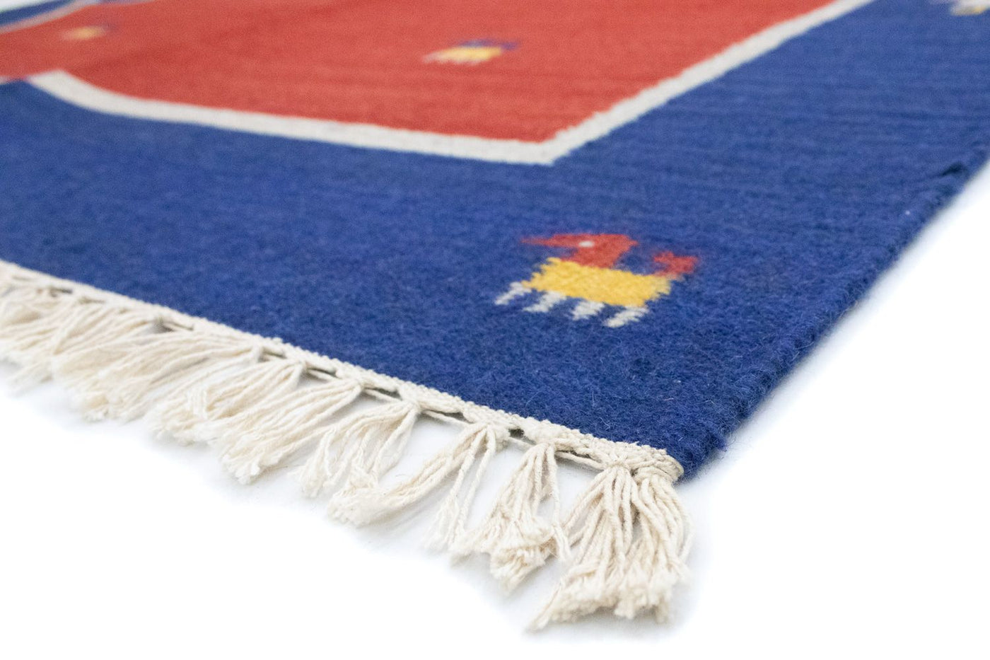 Modern kilim Mattan 200x140cm - Ullmatta
