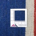 Kelim matta - trendig - 200 x 140 cm - röd