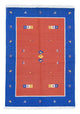 Modern kilim Mattan 200x140cm - Ullmatta