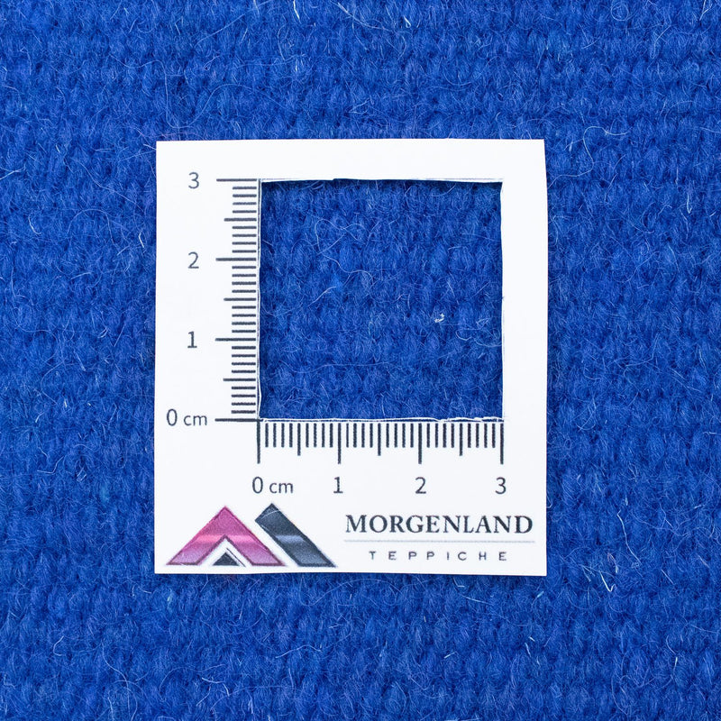 Kelim matta - trendig - 180 x 120 cm - blå