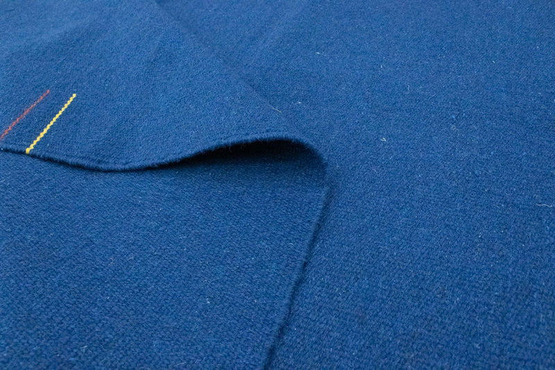 Kelim matta - trendig - 180 x 120 cm - blå