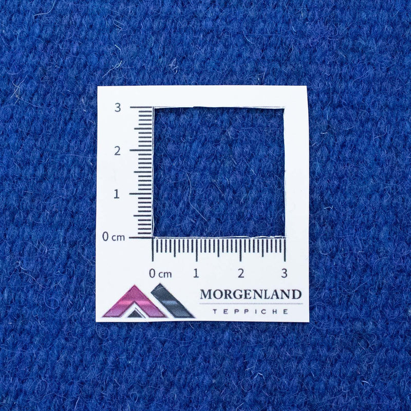 Kelim matta - trendig - 180 x 120 cm - blå