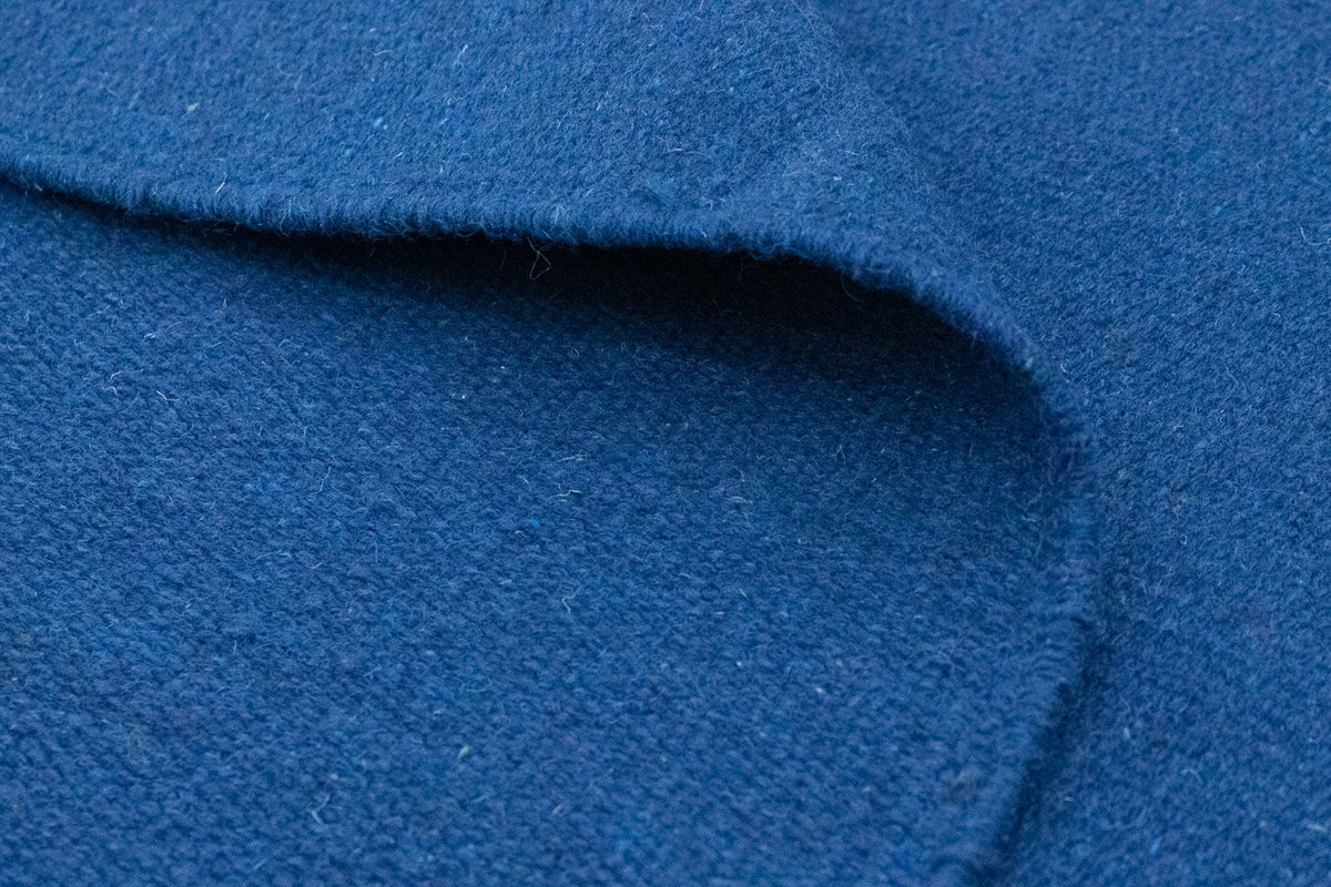 Kelim matta - trendig - 180 x 120 cm - blå