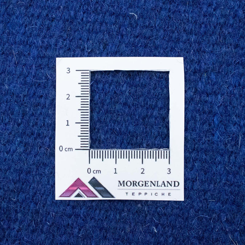 Kelim matta - trendig - 180 x 120 cm - blå