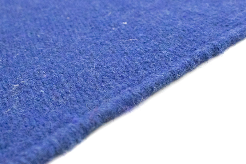 Kelim matta - trendig - 180 x 120 cm - blå