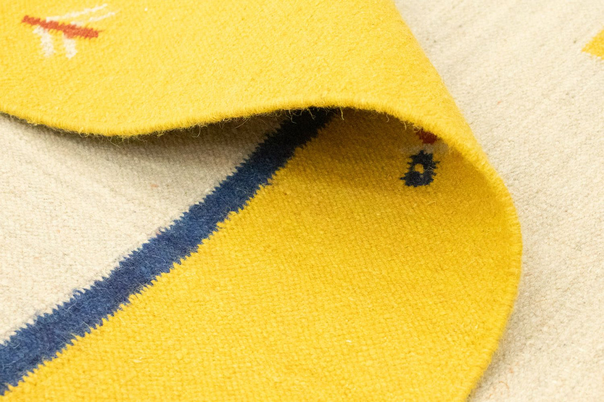 Kelim matta - trendig - 300 x 200 cm - beige