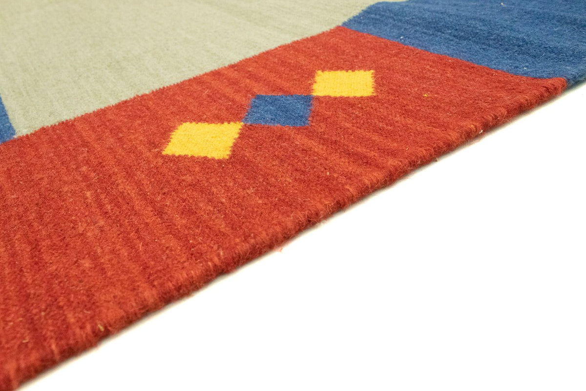 Kelim matta - trendig - 300 x 200 cm - grön