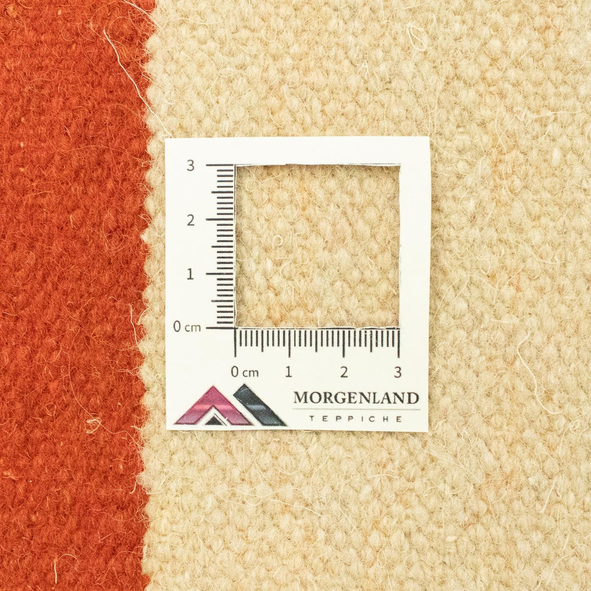 Kelim matta - trendig - 300 x 200 cm - beige