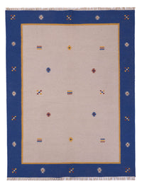 Kelim matta - trendig - 240 x 170 cm - karamell