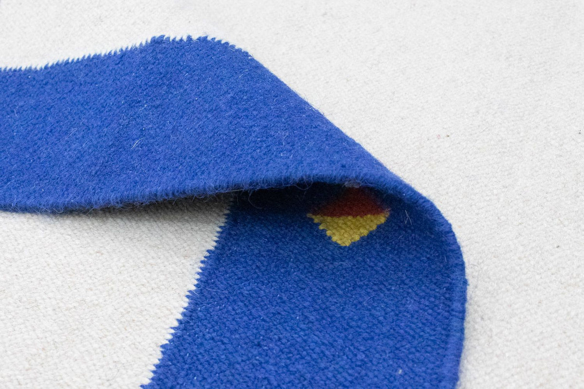 Kelim matta - trendig - 180 x 120 cm - beige