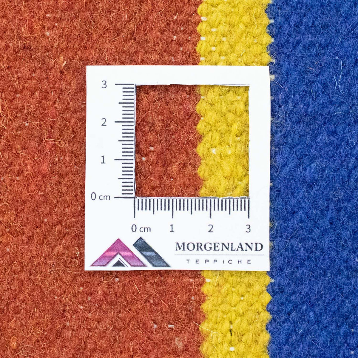 Kelim matta - trendig - 180 x 120 cm - blå