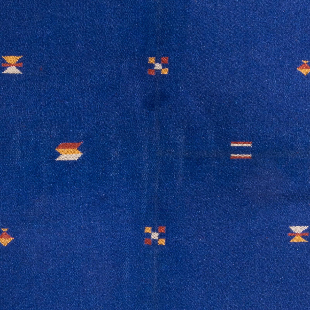 Kelim matta - trendig - 240 x 170 cm - mörkblå