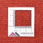 Kelim matta - trendig - 180 x 120 cm - röd