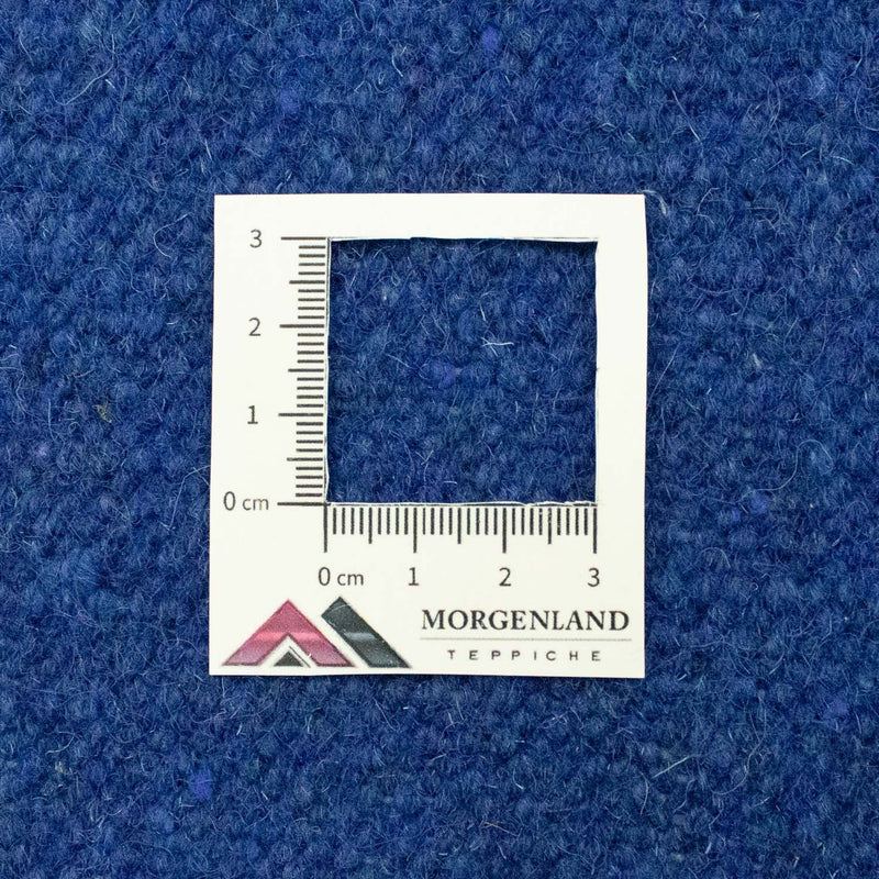 Kelim matta - trendig - 300 x 200 cm - blå