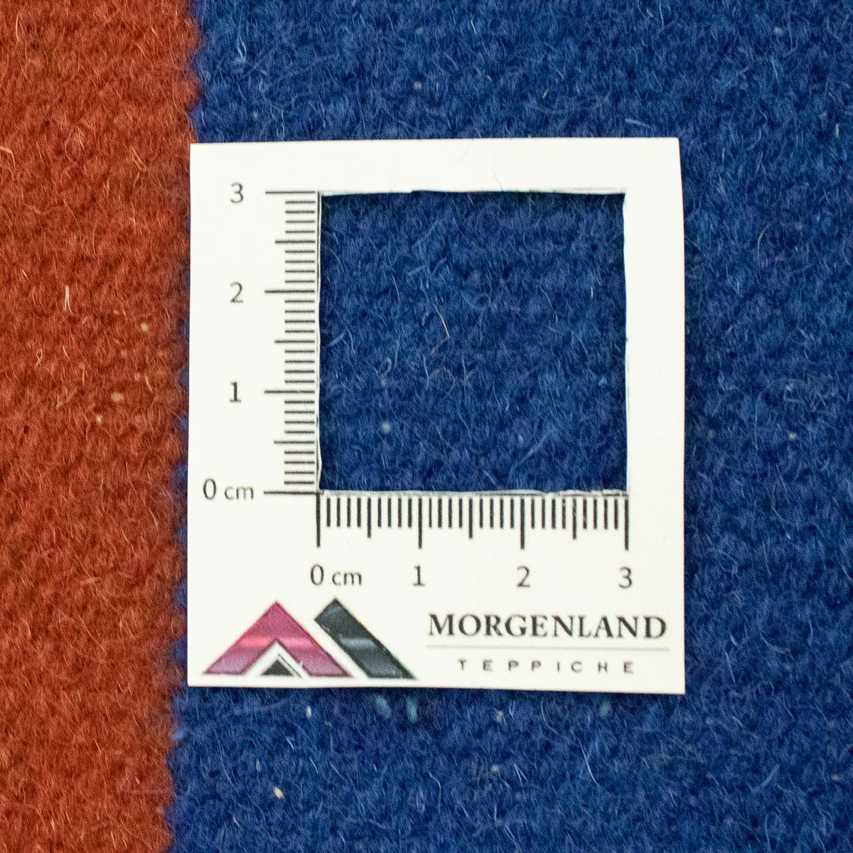 Kelim matta - trendig - 300 x 200 cm - blå