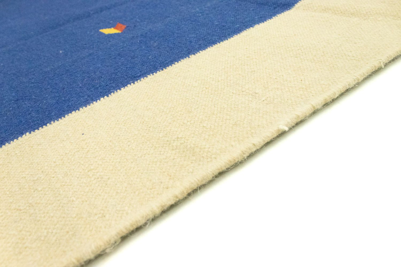 Kelim matta - trendig - 300 x 200 cm - blå