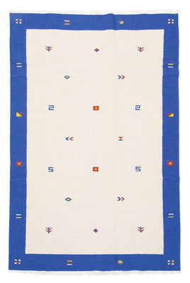 Kelim matta - trendig - 300 x 200 cm - beige