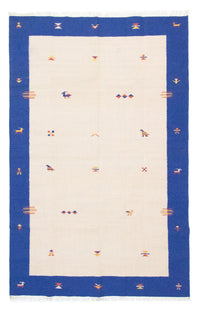 Kelim matta - trendig - 300 x 200 cm - beige