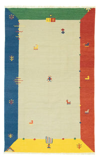 Kelim matta - trendig - 300 x 200 cm - beige