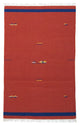 Modern kilim Mattan 180x120cm - Ullmatta