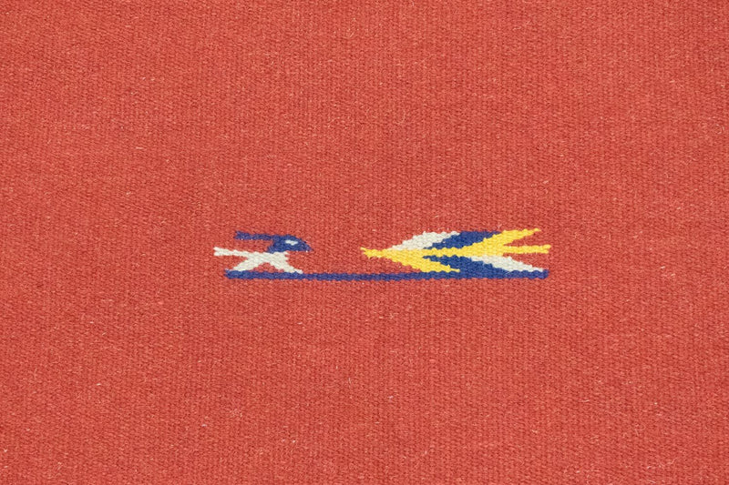 Kelim matta - trendig - 180 x 120 cm - röd