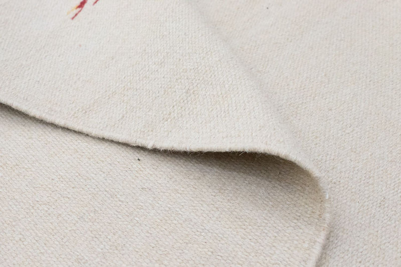 Kelim matta - trendig - 180 x 120 cm - beige