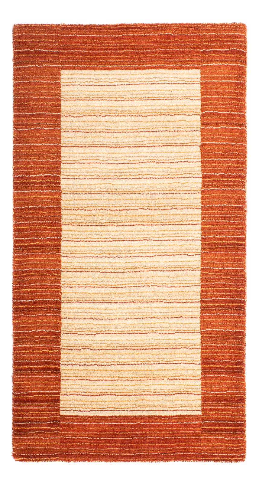 Gabbeh matta - Loribaft Softy - 132 x 72 cm - beige