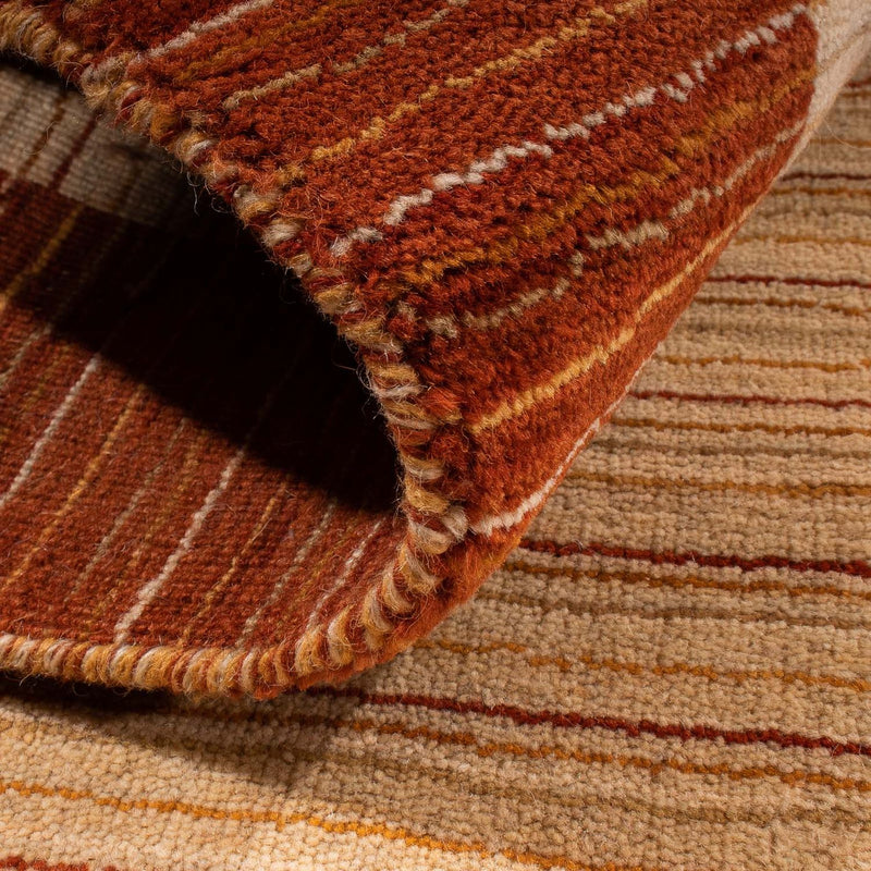 Gabbeh matta - Loribaft Softy - 132 x 72 cm - beige