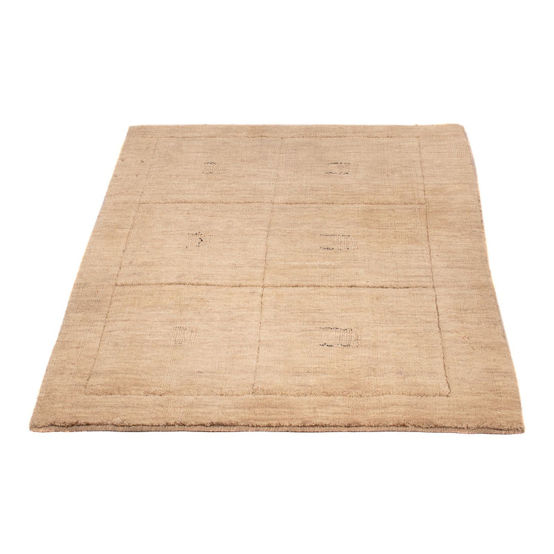 Gabbeh matta - Loribaft Softy - 117 x 85 cm - ljusbeige