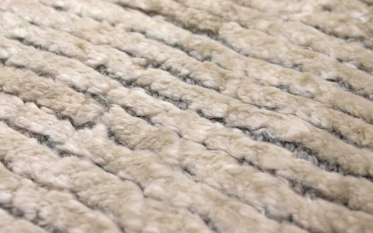 Viskosmatta - 95 x 66 cm - beige