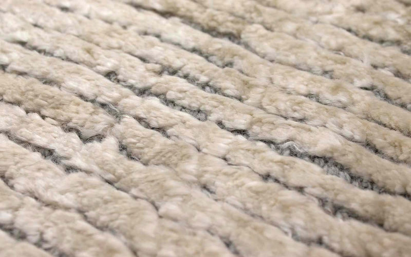 Viskosmatta - 95 x 66 cm - beige