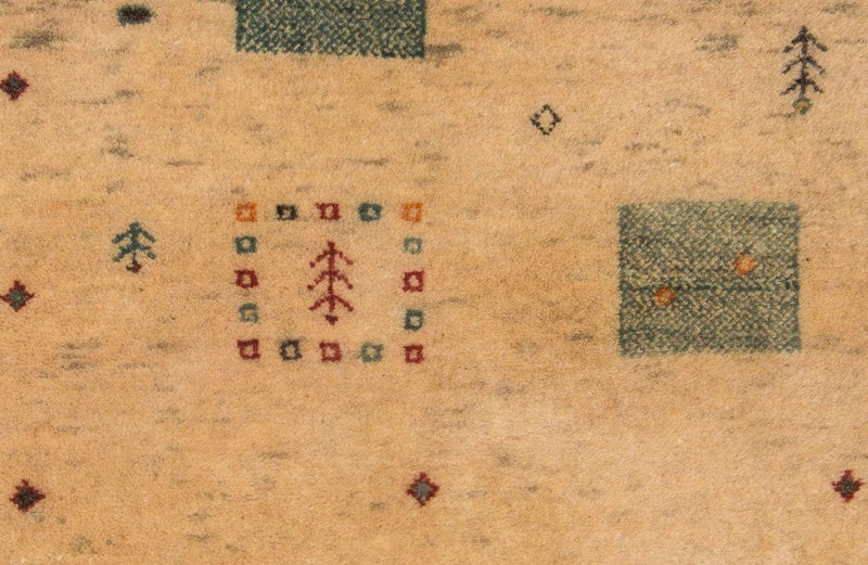 Gabbeh-matta - Loribaft Persian - 200 x 146 cm - beige