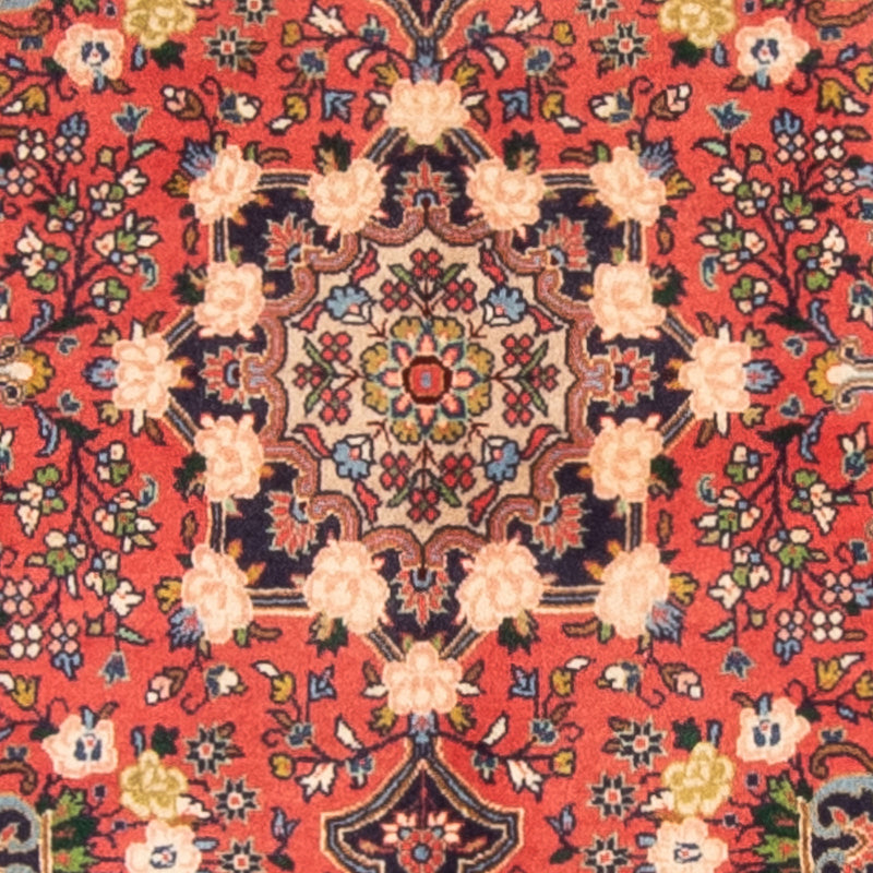 Persisk matta - Bijar - 160 x 110 cm - röd