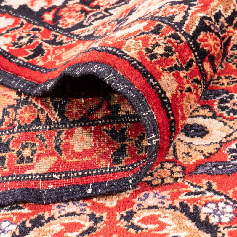 Runner Afghansk matta - 194 x 108 cm - röd