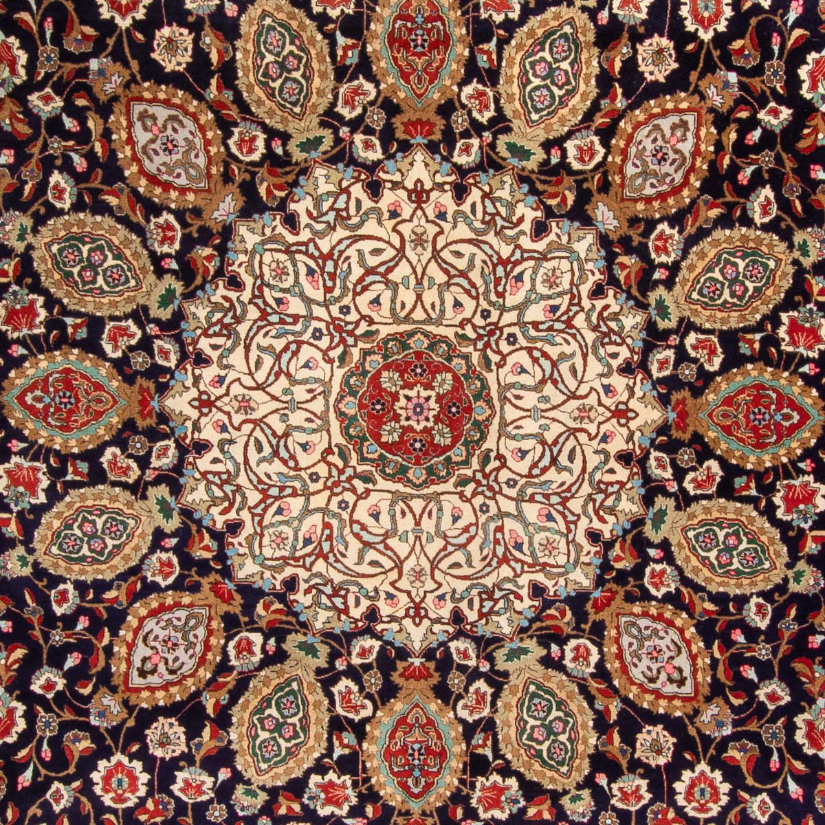 Persisk matta - Classic - 399 x 293 cm - mörkblå