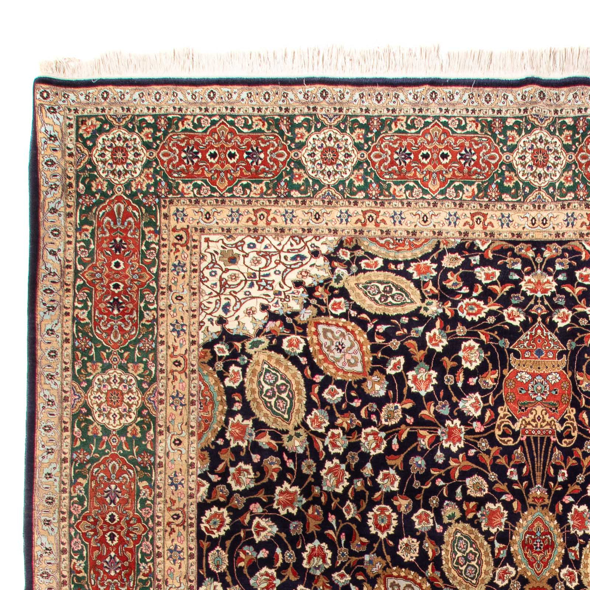 Persisk matta - Classic - 399 x 293 cm - mörkblå