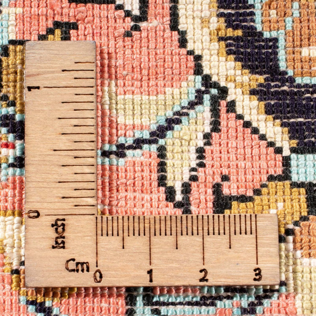 Silk Carpet - Ghom Silk - Premium - 80 x 60 cm - röd