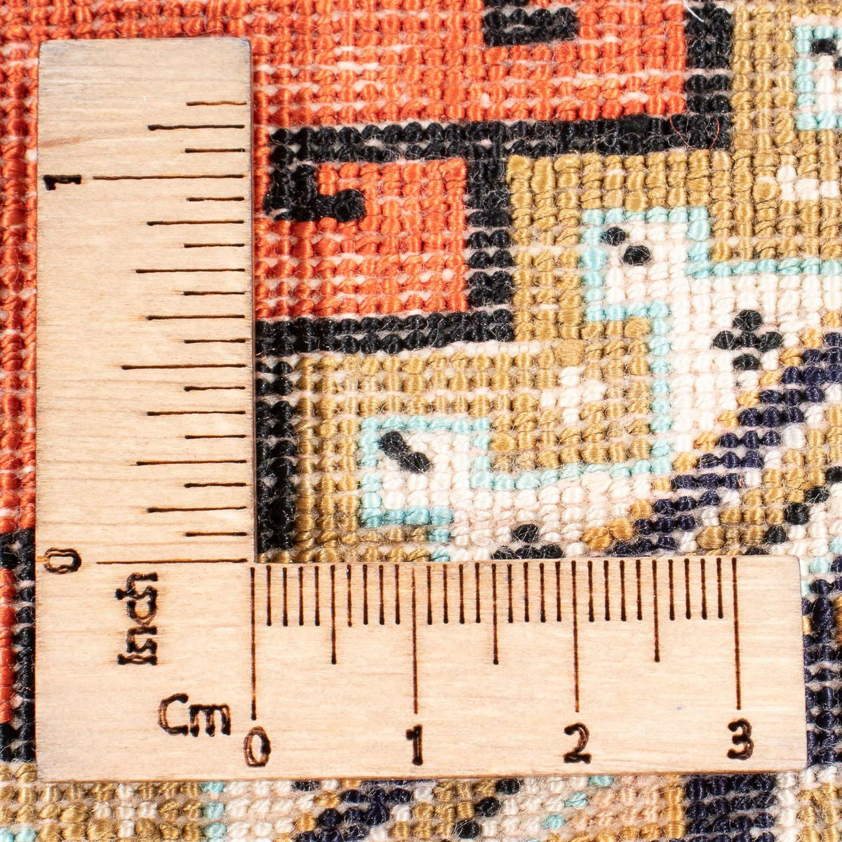 Silk Carpet - Ghom Silk - Premium - 77 x 56 cm - orange