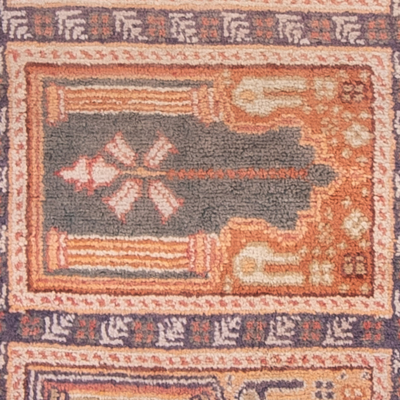 Sidenmatta - Kayseri - 97 x 61 cm - flerfärgad