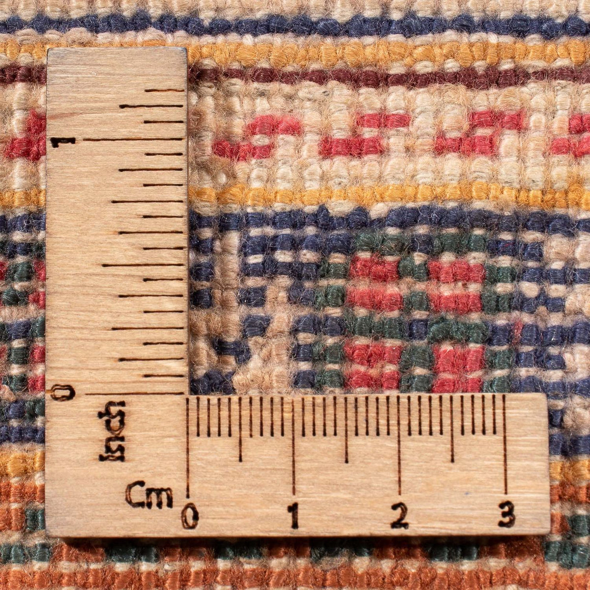 Sidenmatta - Kayseri - 97 x 61 cm - flerfärgad