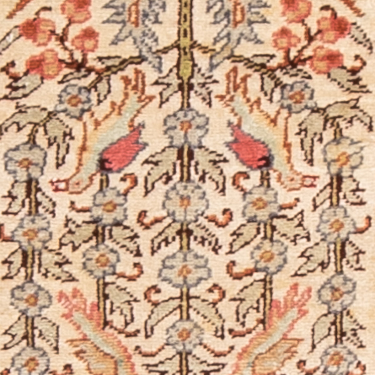 Oriental Carpet - Hereke - 58 x 39 cm - beige