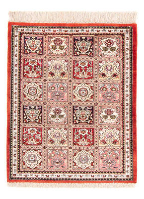 Silk Carpet - Ghom Silk - Premium - 71 x 58 cm - flerfärgad
