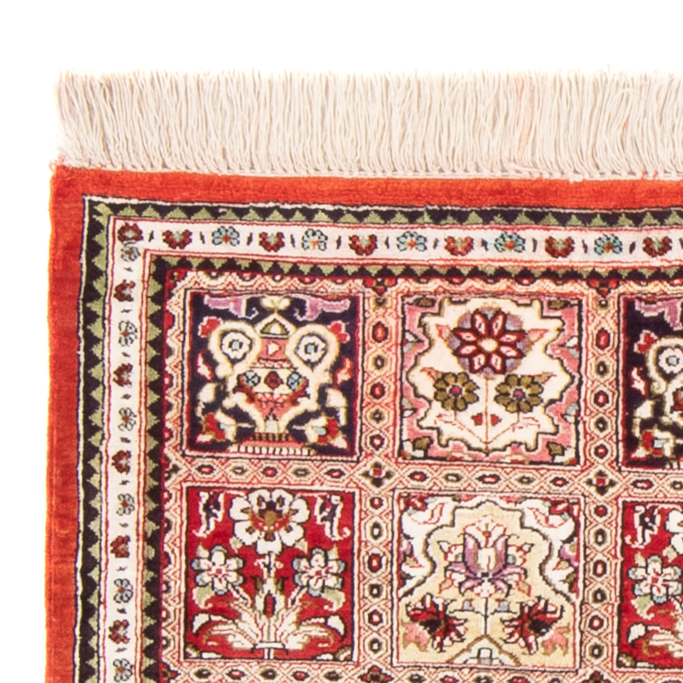 Qom silke Mattan 71x58cm - Persisk matta