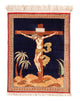 Silk Carpet - Ghom Silk - Premium - 71 x 56 cm - mörkblå