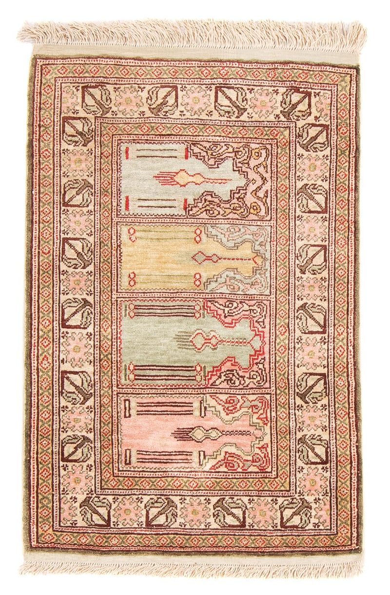 Oriental Carpet - Hereke - 61 x 41 cm - flerfärgad