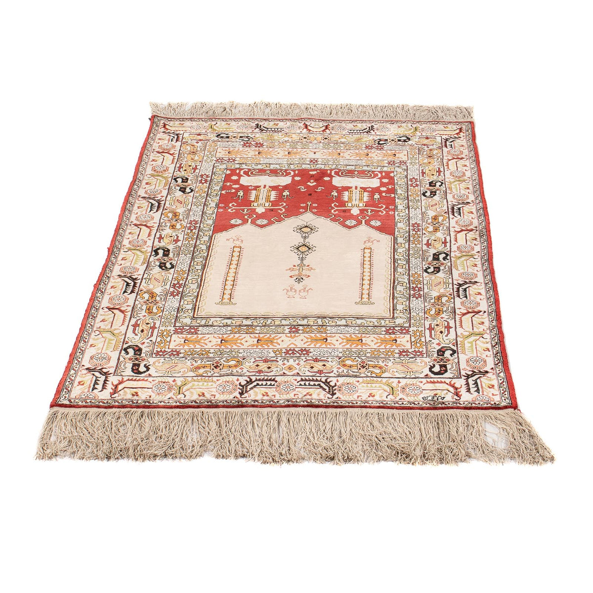 Oriental Carpet - Hereke - 119 x 72 cm - flerfärgad