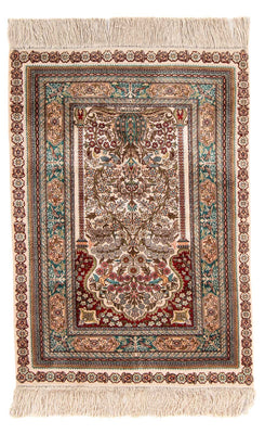 Oriental Carpet - Hereke - 91 x 62 cm - flerfärgad
