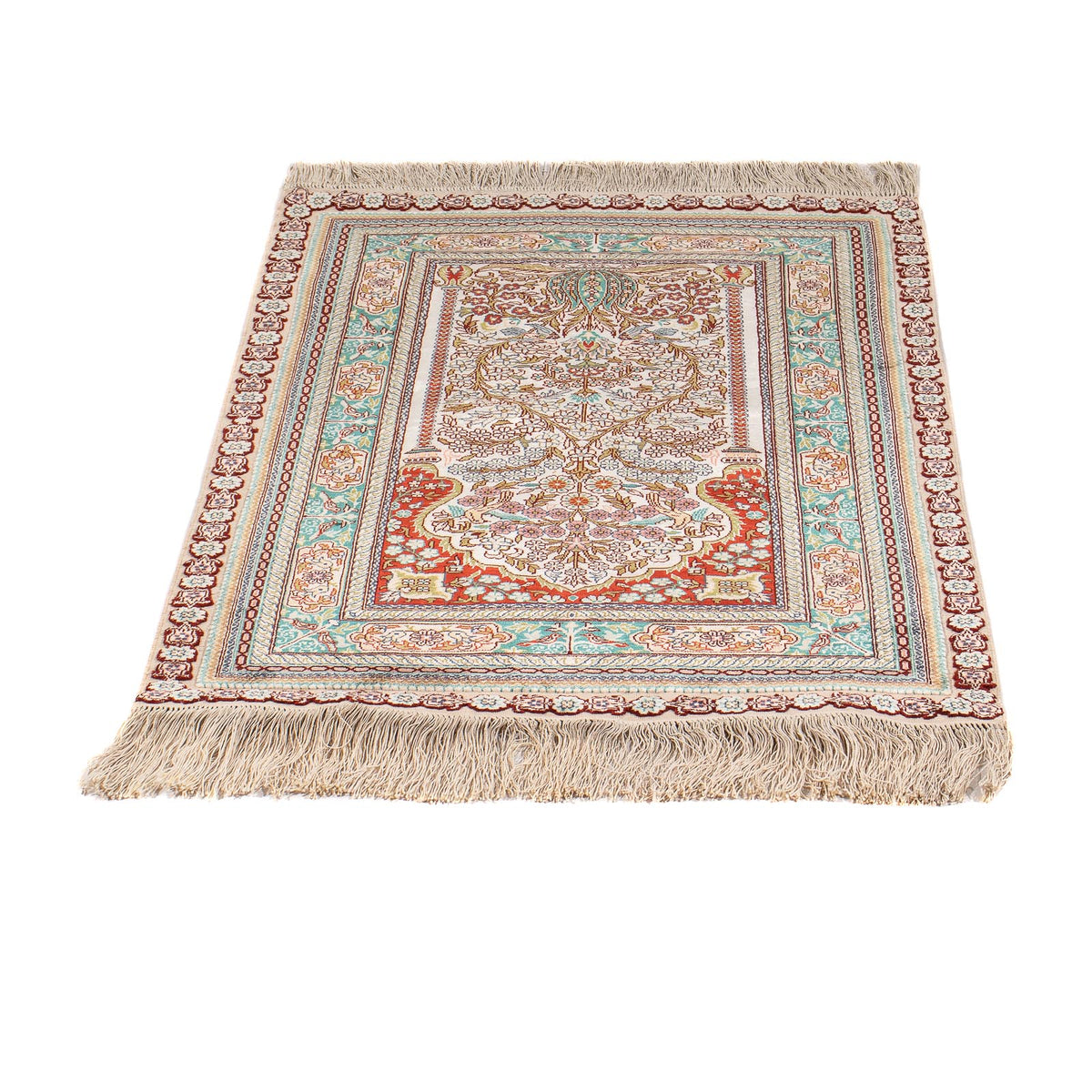 Oriental Carpet - Hereke - 91 x 62 cm - flerfärgad