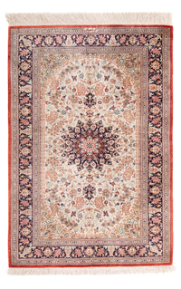 Silk Carpet - Ghom Silk - Premium - 119 x 77 cm - beige